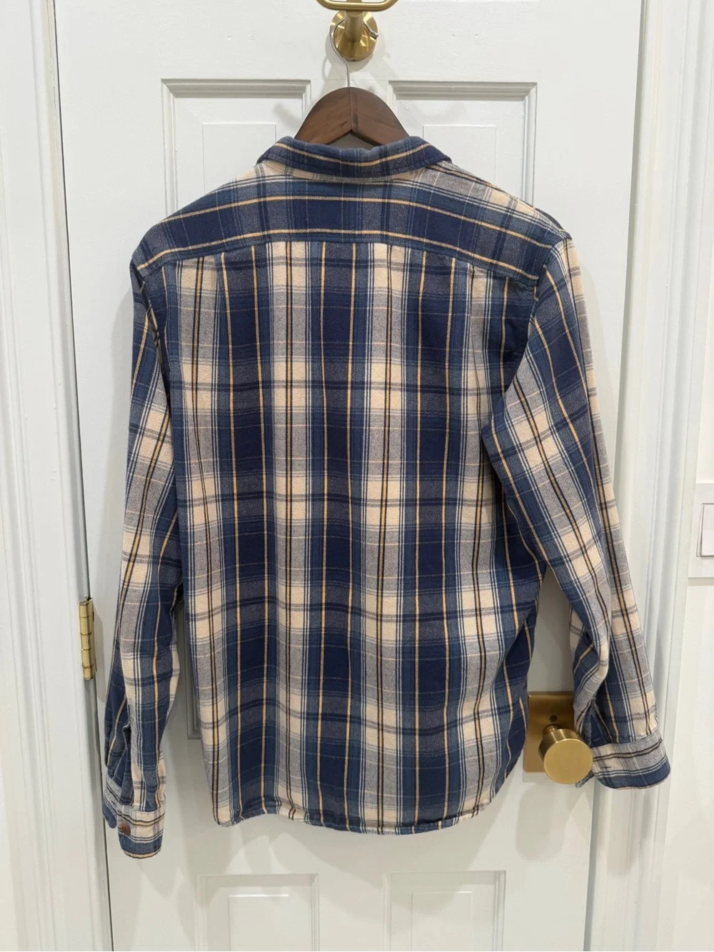 J. Crew Cotton Flannel Button Down Shirt Men’s Slim Fit Size M
